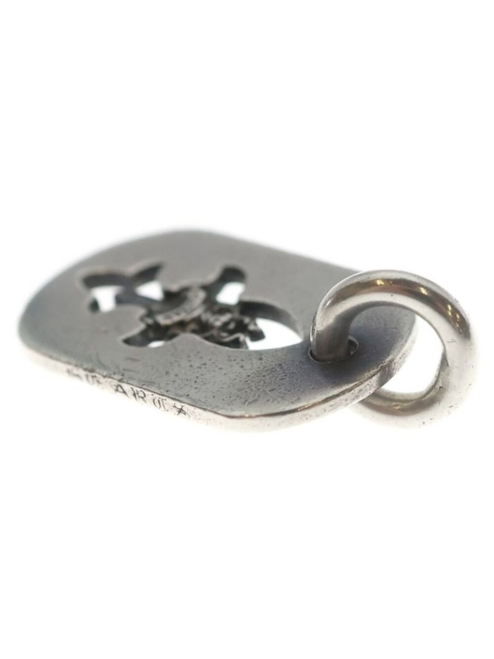 Chrome Hearts D Tag Sml Fle Dag Fudaga Dog Tag Small Necklace Top - Picture 6 of 6